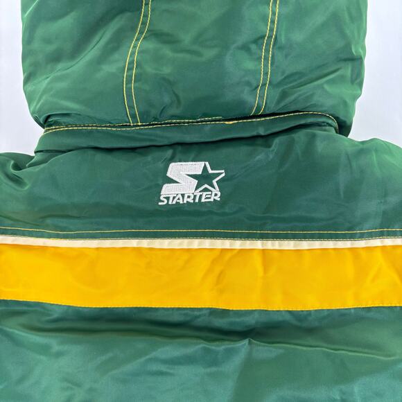 Vintage Starter Green Bay Packers Classic NFL Team Collection Hooded XXL Jacket - Picture 10 of 12